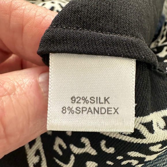 SOCA St John Size L. 92% Silk 8% Spandex - Picture 2 of 4